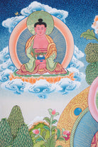 5 Shakyamuni Buddha Thangka Painting