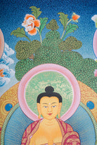 5 Shakyamuni Buddha Thangka Painting