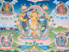 Authentic Manjushri Arts - 5 Manjushri thangka 