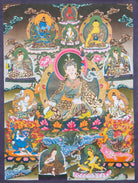 Guru Rinpoche Tibetan Thangka Painting - Lucky Thanka