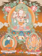 Vajrasattwa Shakti Thangka Painting