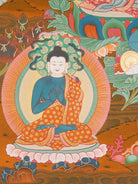 Vajrasattwa Shakti Thangka Painting