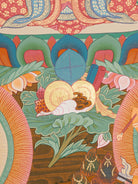 Vajrasattwa Shakti Thangka Painting