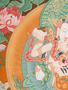 Vajrasattwa Shakti Thangka Painting