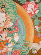 Vajrasattwa Shakti Thangka Painting