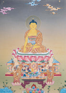 Thangka Painting of Shakyamuni Buddha - Lucky Thanka