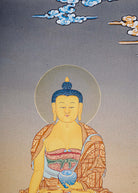 Thangka Painting of Shakyamuni Buddha - Lucky Thanka