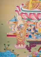 Thangka Painting of Shakyamuni Buddha - Lucky Thanka