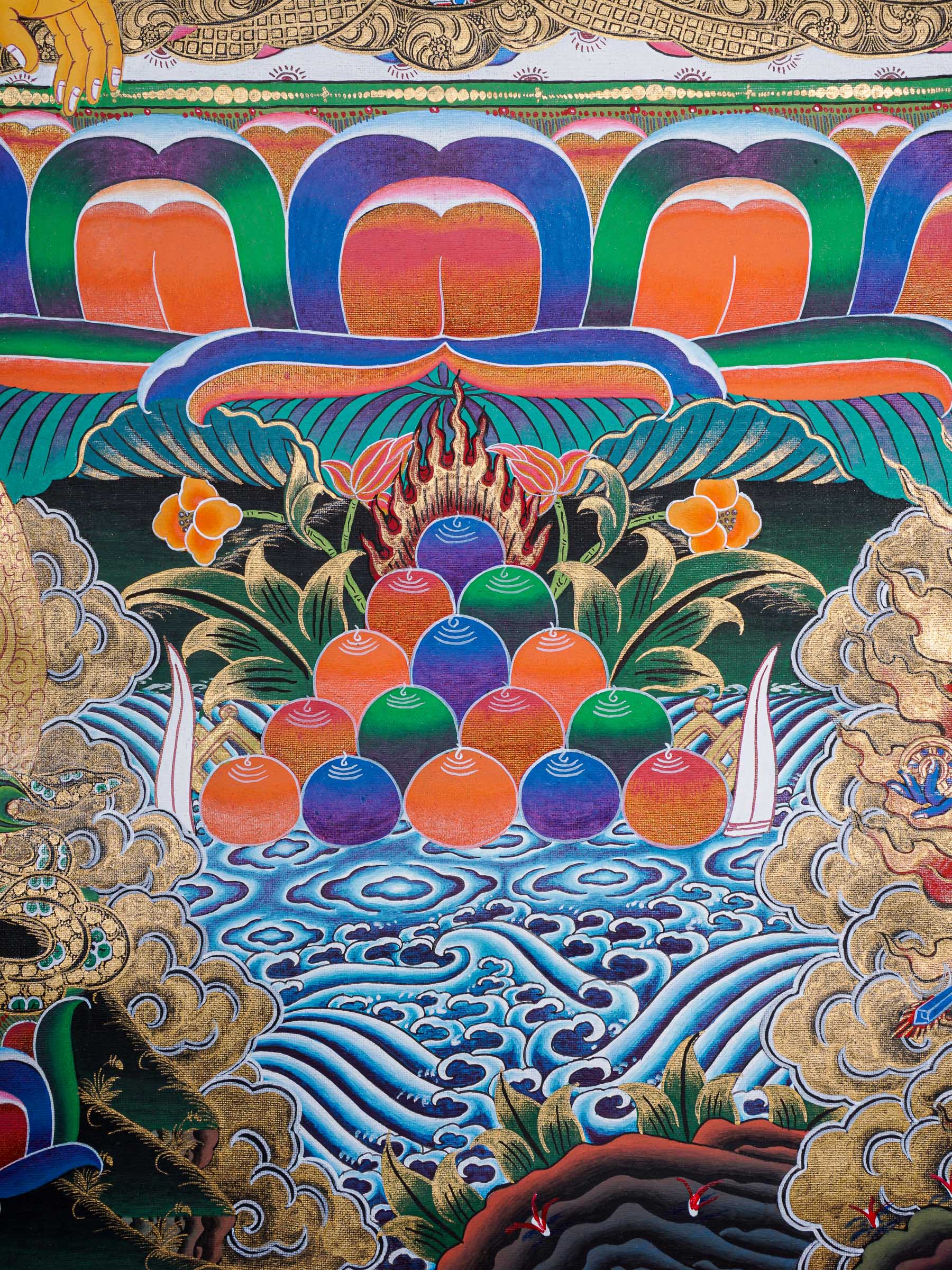 Shakyamuni Buddha Thangka Painting