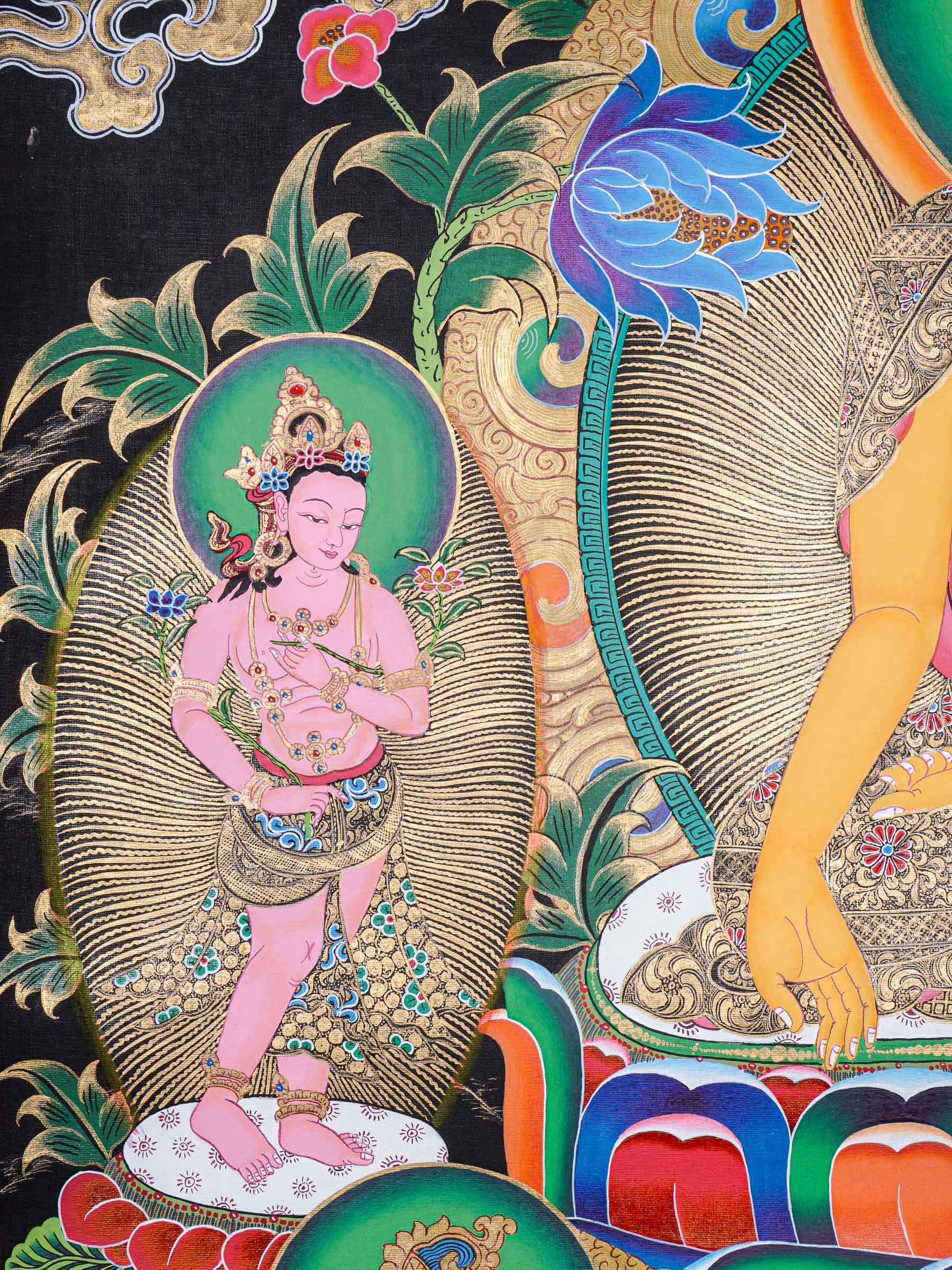 Shakyamuni Buddha Thangka Painting