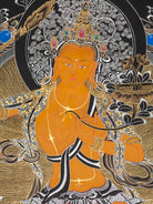Manjushri Thangka – Sacred Tibetan Art