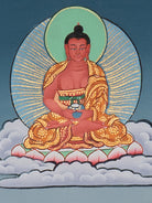 Manjushri Thangka - Handpainted Tibetan Art