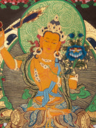 Manjushri Thangka - Tibetan sacred Painting 
