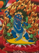 Manjushri Thangka Painting - Sacred Art