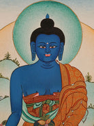 Medicine Buddha Thangka Painting