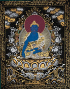 Medicine Buddha Thangka Painting 
