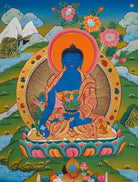 Bhaisajyaguru Thangka - Tibetan Art 