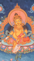 Zambala Thangka - Hand painted Art