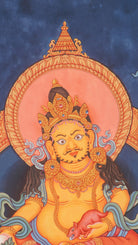 Zambala Thangka - Hand painted Art