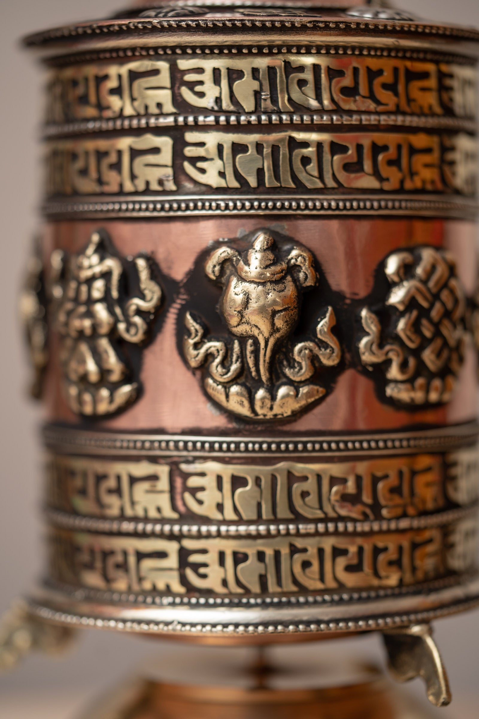 auspicious symbol Prayer Wheel – Lucky Thanka