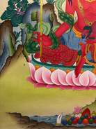 Red Tara Thangka - Tibetan Painting