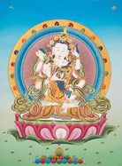 Vajrasattva Shakti Thangka Painting