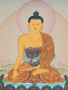 Shakyamuni Buddha Tibetan Thangka