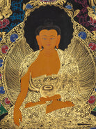 Shakyamuni Buddha Thangka - Tibetan Art