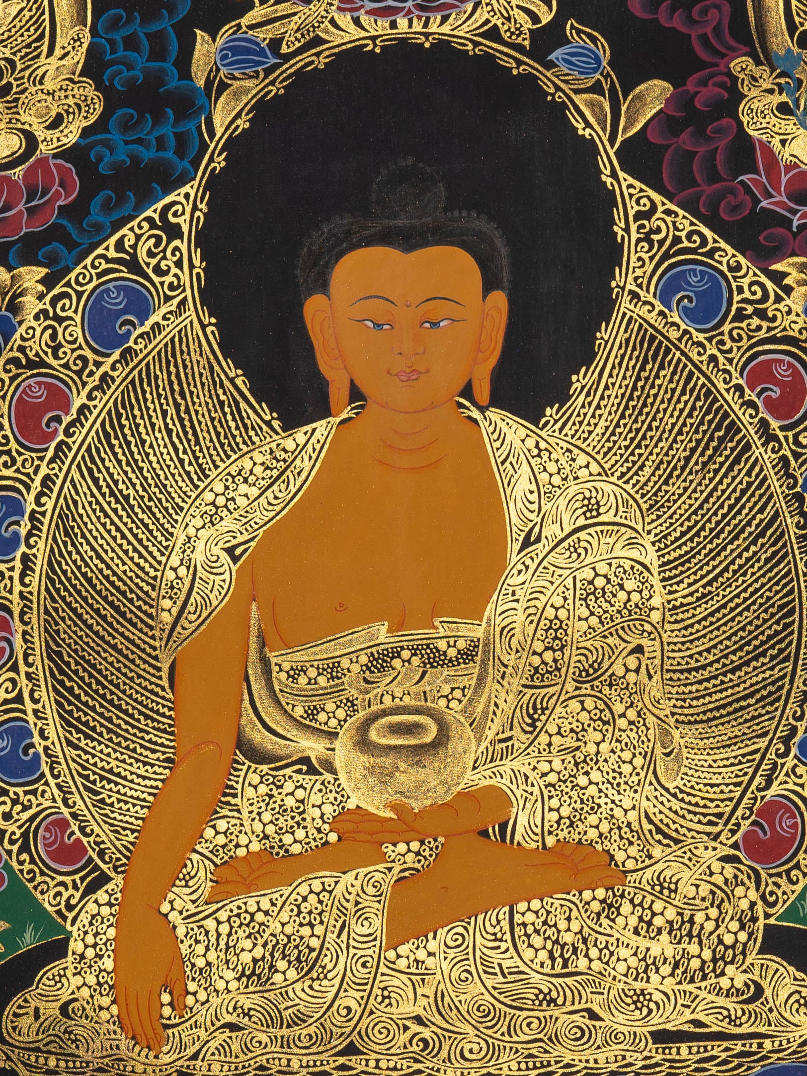 Shakyamuni Buddha Thangka - Tibetan Art