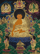 Shakyamuni Buddha Thangka - Tibetan Art