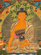 Tibetan Shakyamuni Buddha - Sacred Thangka 