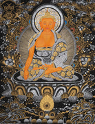 Tibetan Shakyamuni Buddha Thangka