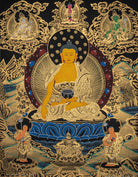 Shakyamuni Buddha Thangka - Tibetan Art