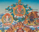 Tibetan Calendar Thangka - Handpainted Art