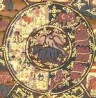 Antique Bhavachakra Thangka - Tibetan Art 