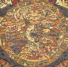 Antique Bhavachakra Thangka - Tibetan Art 