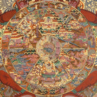  Antique Wheel of Life Thangka - Handpainted Art