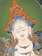White Tara Thangka - Sacred Tibetan Art