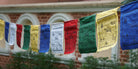 Wind horse prayer flag for spiritual hanging.