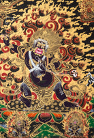Vajrapani Thangka - Sacred Painting 