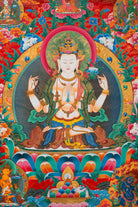 Chengresi Thangka Painting