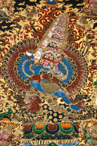 Heruka Thangka - Wrathful Tibetan Painting 