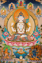 Chenrezig Thangka - Sacred Painting 