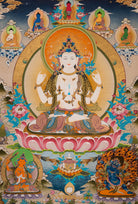 Chenrezig Thangka - Sacred Painting 