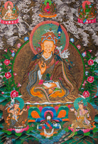 Guru Rinpoche (Padmasambhava) Thangka - Handpainted Art
