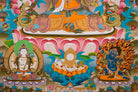 Manjushri Thangka Painting - Sacred Handpainted Art