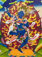 Throma Nagmo Drubchod also known as Nairatmya Yogini Thangka painting