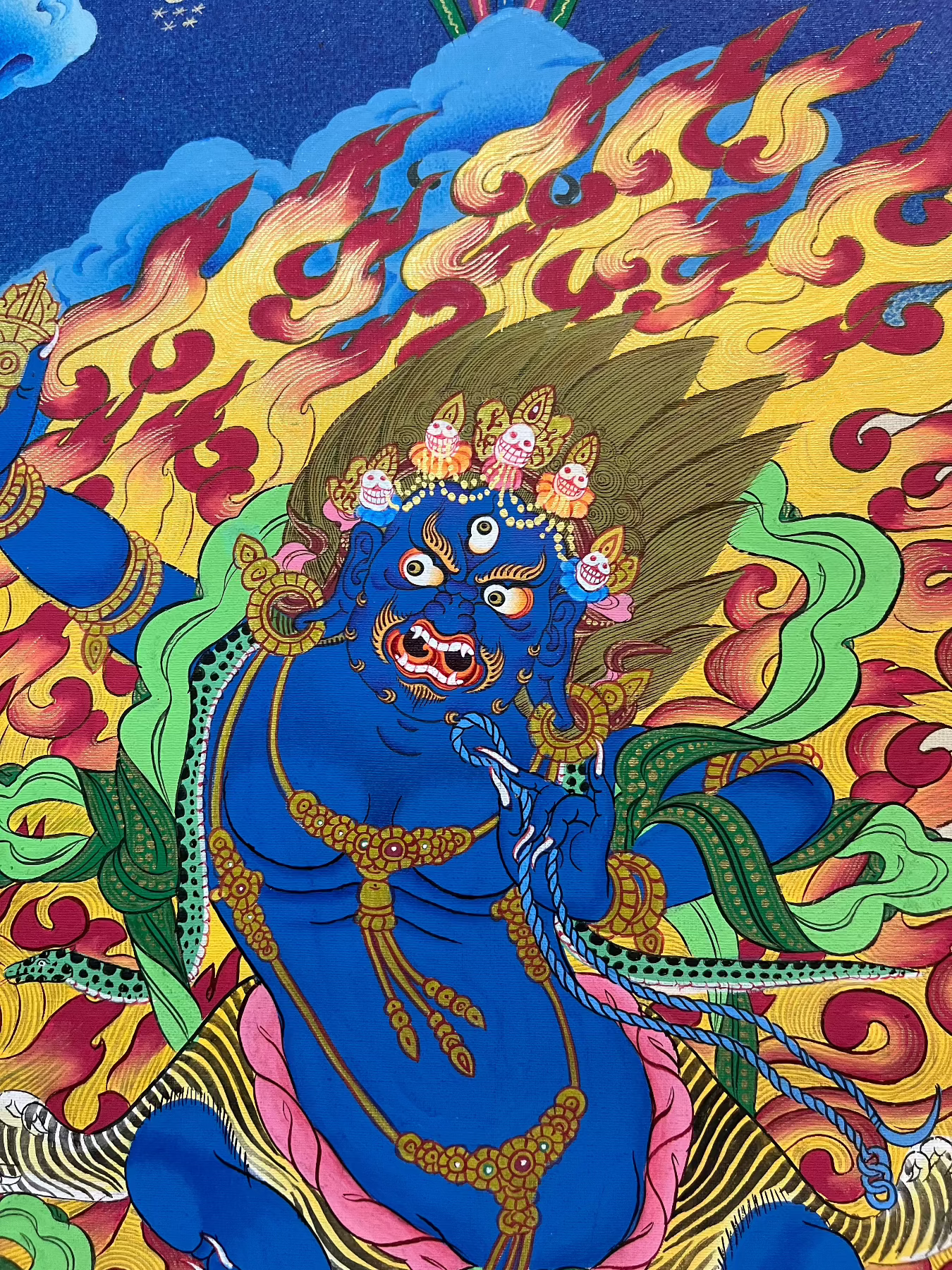  Authentic Vajrapani Thangka Paintings