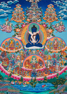Buddha Shakti Thangka Painting
