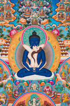 Buddha Shakti Thangka Painting